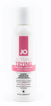 Jo Actively Trying Lubricant 4 Oz / 120 Ml (T)